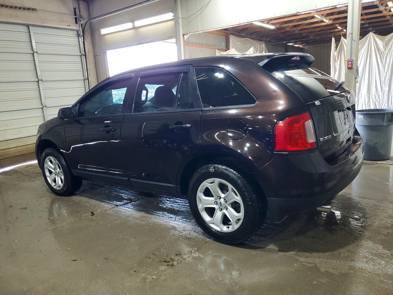 2013 Ford Edge Sel Brown vin: 2FMDK3JC9DBA35285