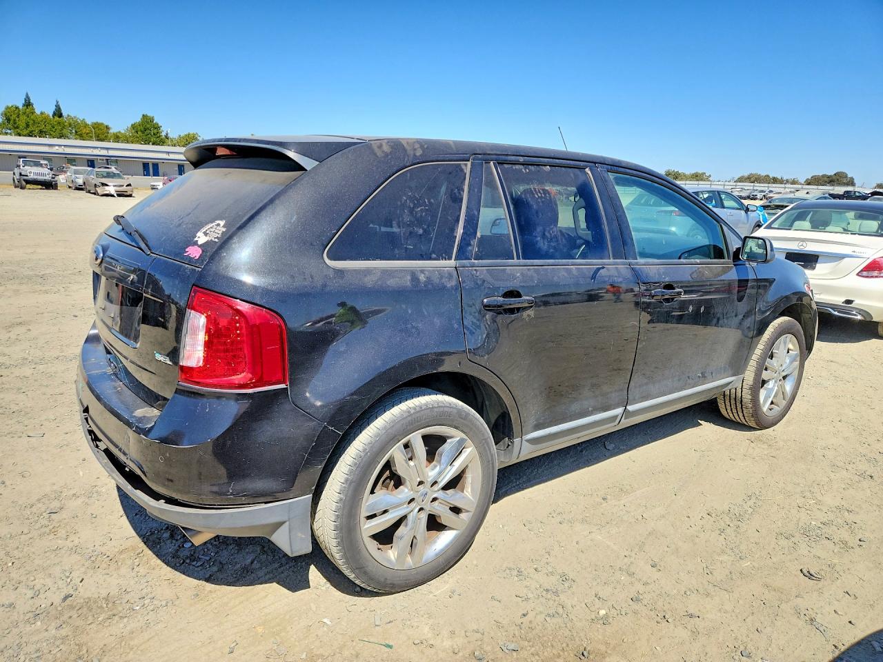 2013 Ford Edge Sel Black vin: 2FMDK3JC9DBA95440