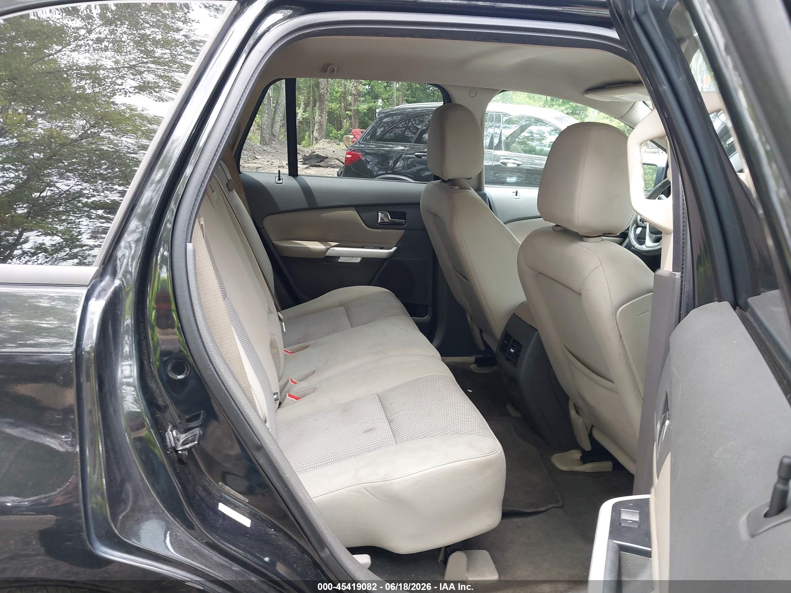 2013 Ford Edge Sel Black vin: 2FMDK3JC9DBB41039