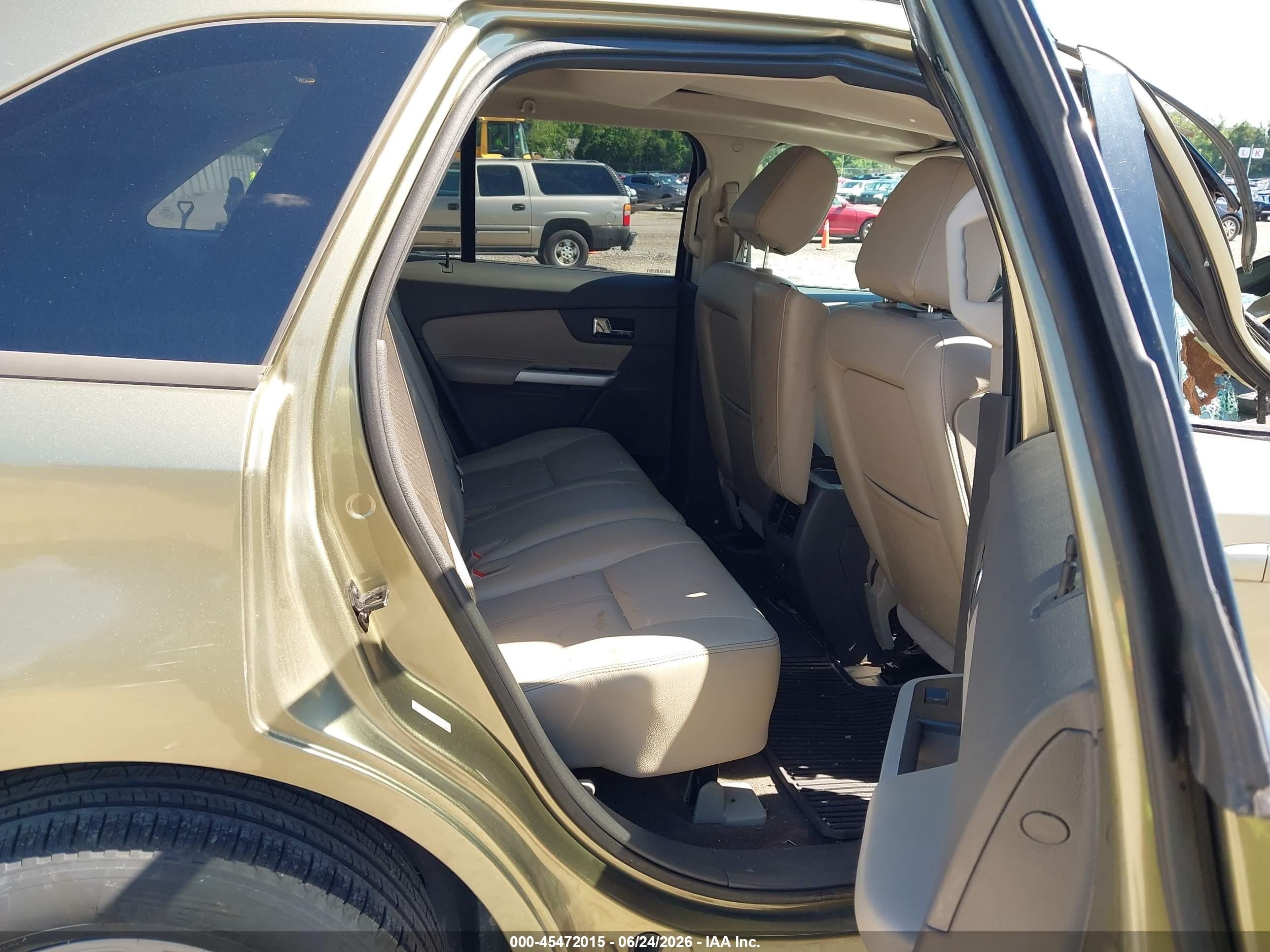 2013 Ford Edge Sel Brown vin: 2FMDK3JC9DBB57029