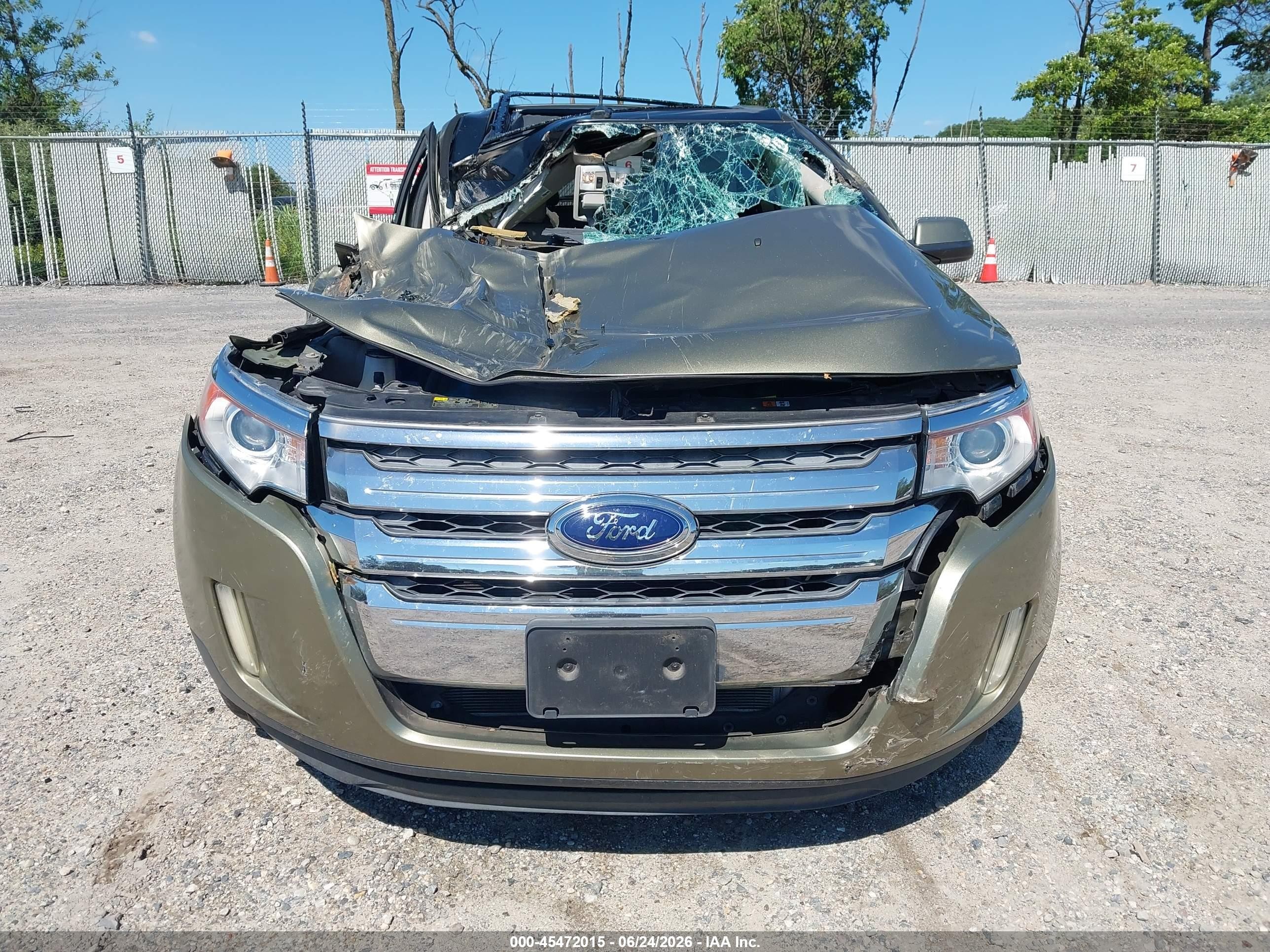 2013 Ford Edge Sel Brown vin: 2FMDK3JC9DBB57029