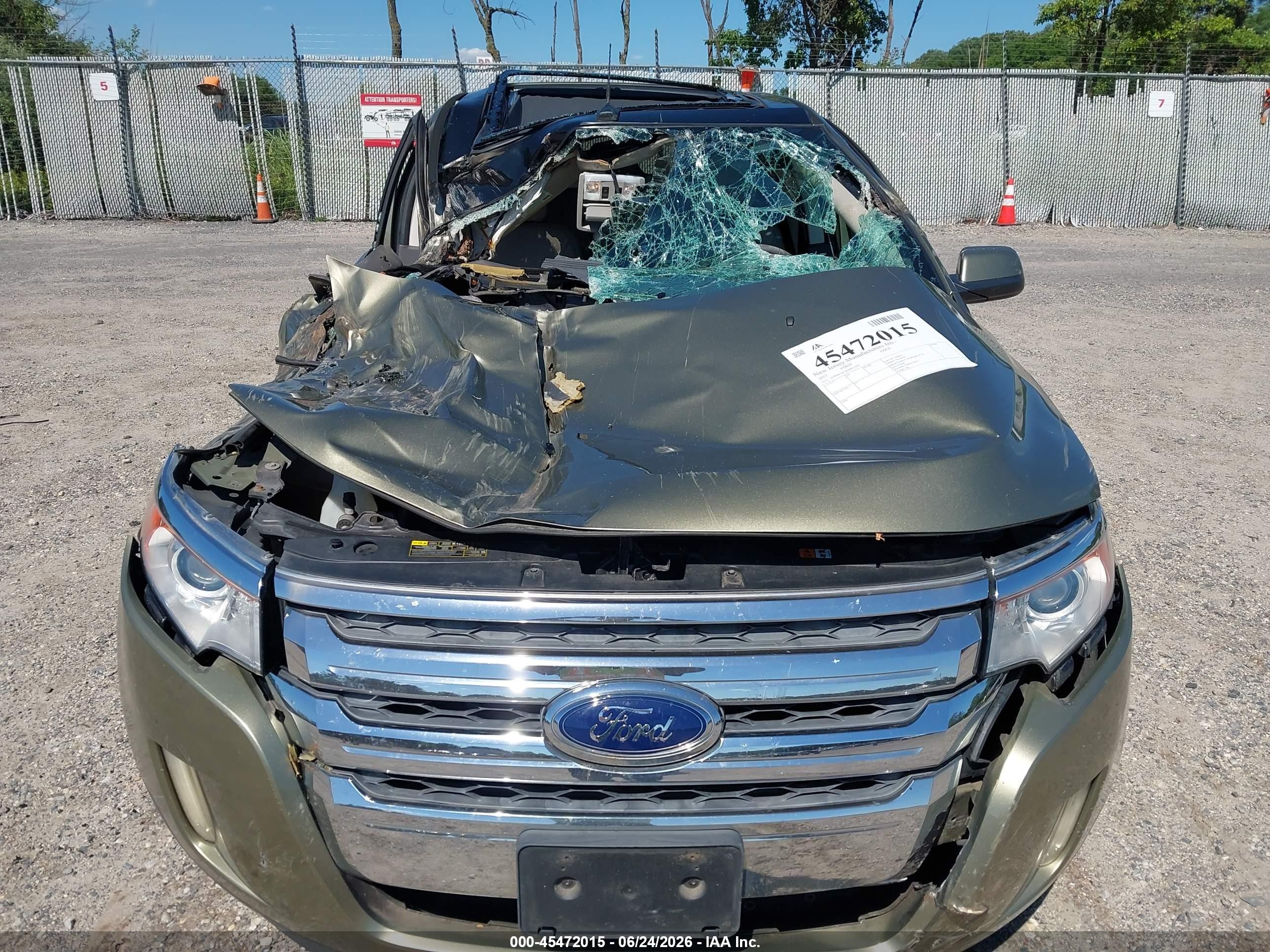 2013 Ford Edge Sel Brown vin: 2FMDK3JC9DBB57029