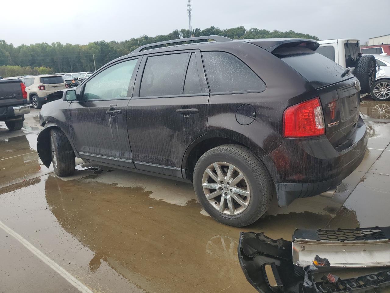2013 Ford Edge Sel Black vin: 2FMDK3JC9DBB62778