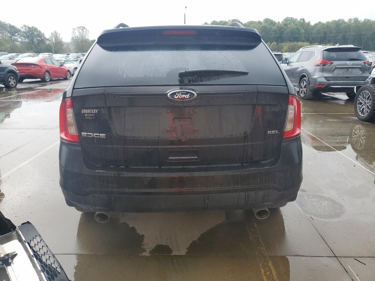 2013 Ford Edge Sel Black vin: 2FMDK3JC9DBB62778