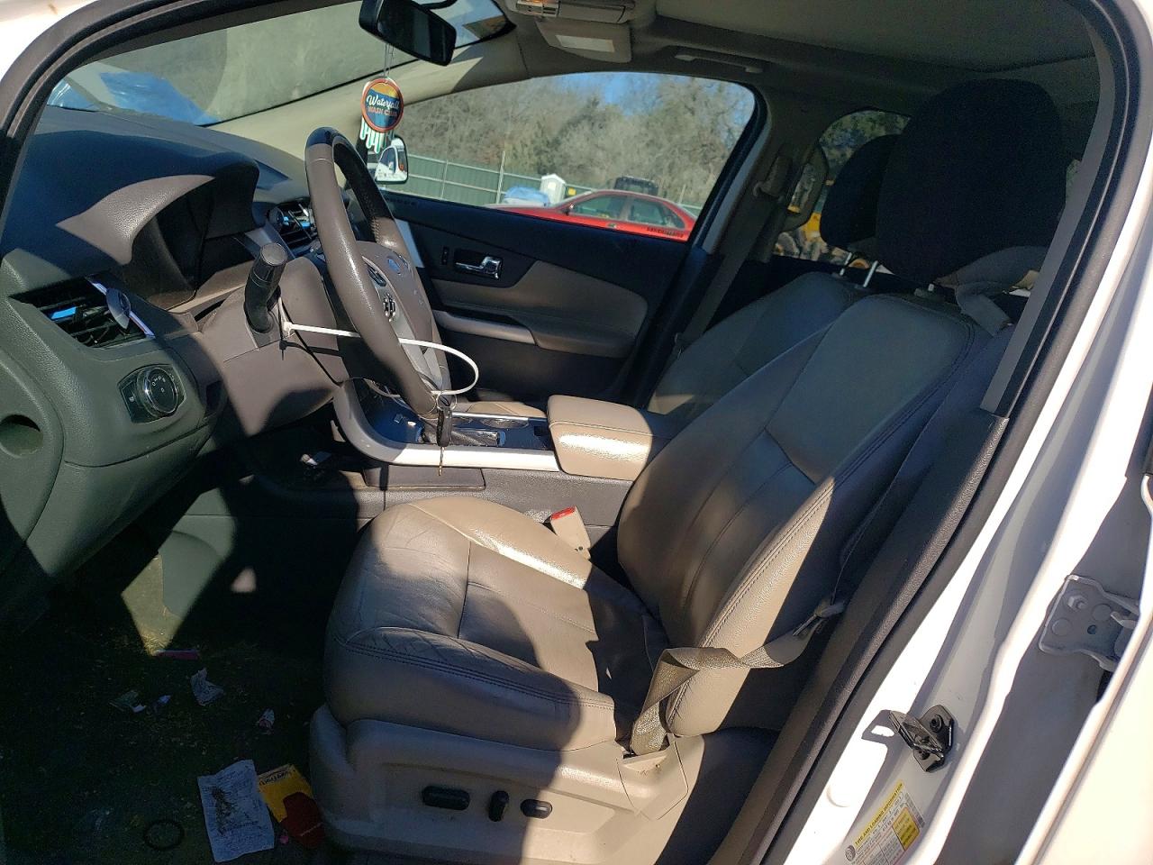 2013 Ford Edge Sel White vin: 2FMDK3JC9DBC37253