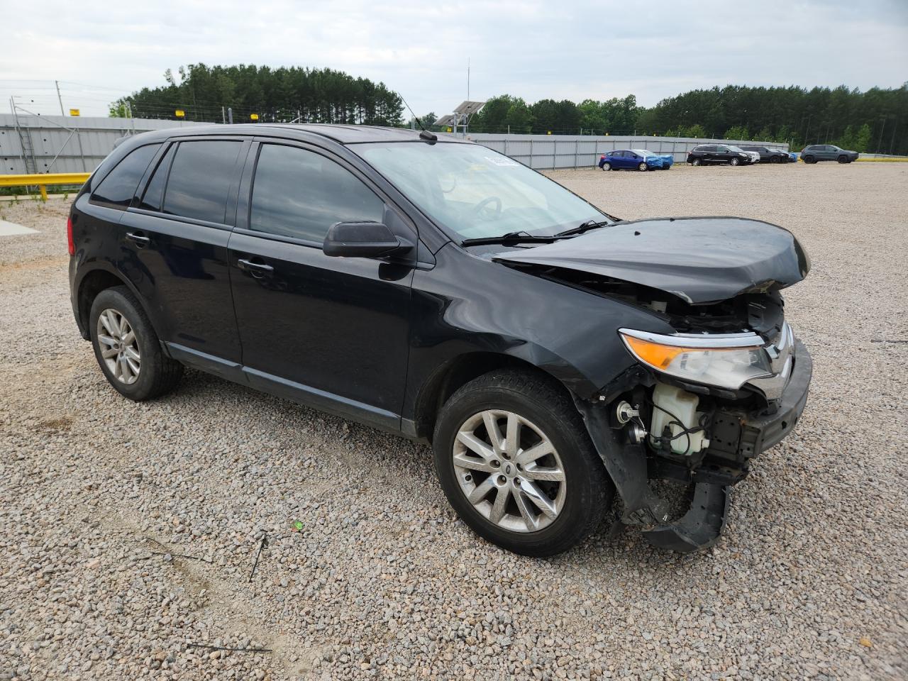 2013 Ford Edge Sel Black vin: 2FMDK3JC9DBC44431