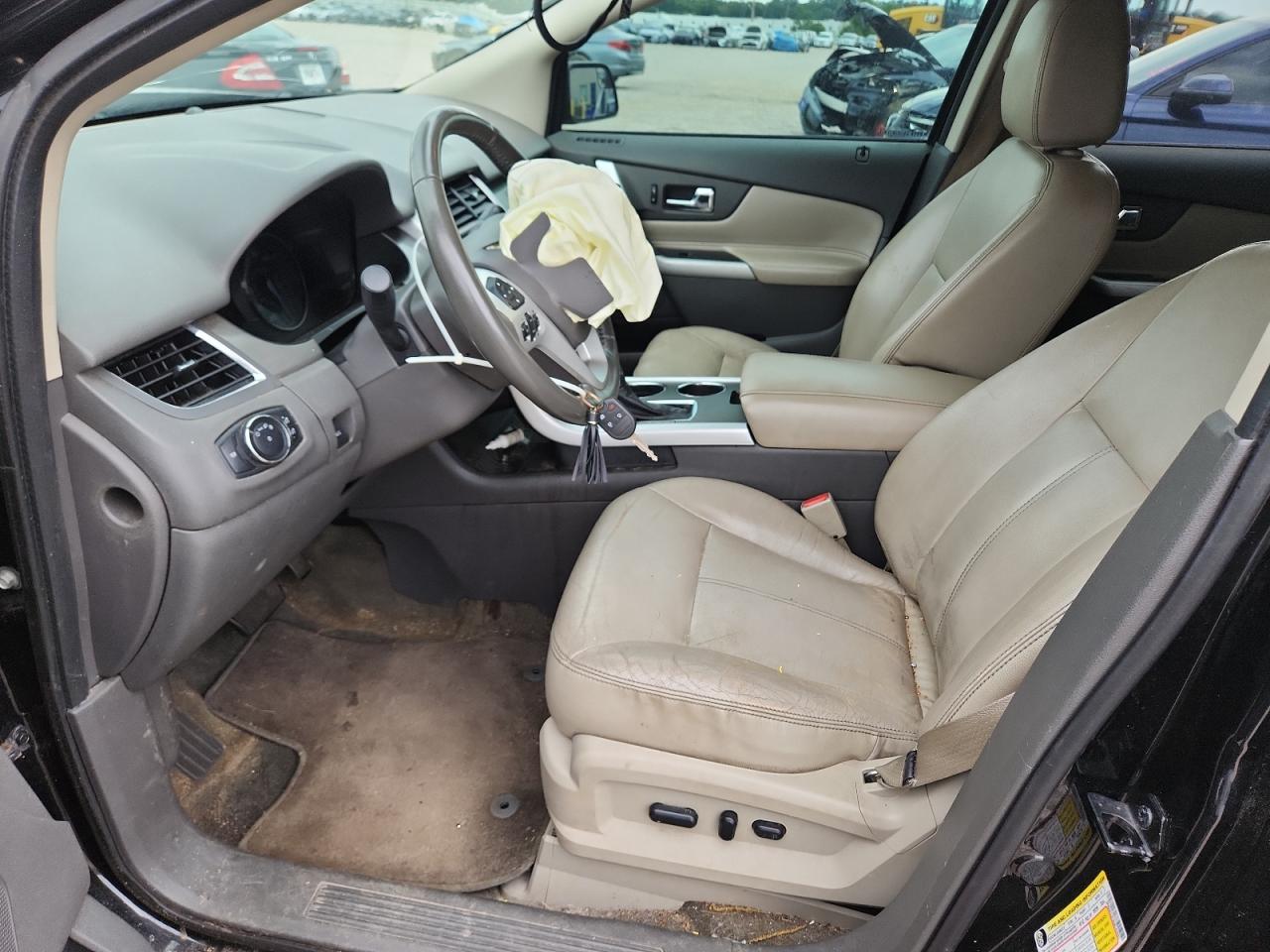2013 Ford Edge Sel Black vin: 2FMDK3JC9DBC44431