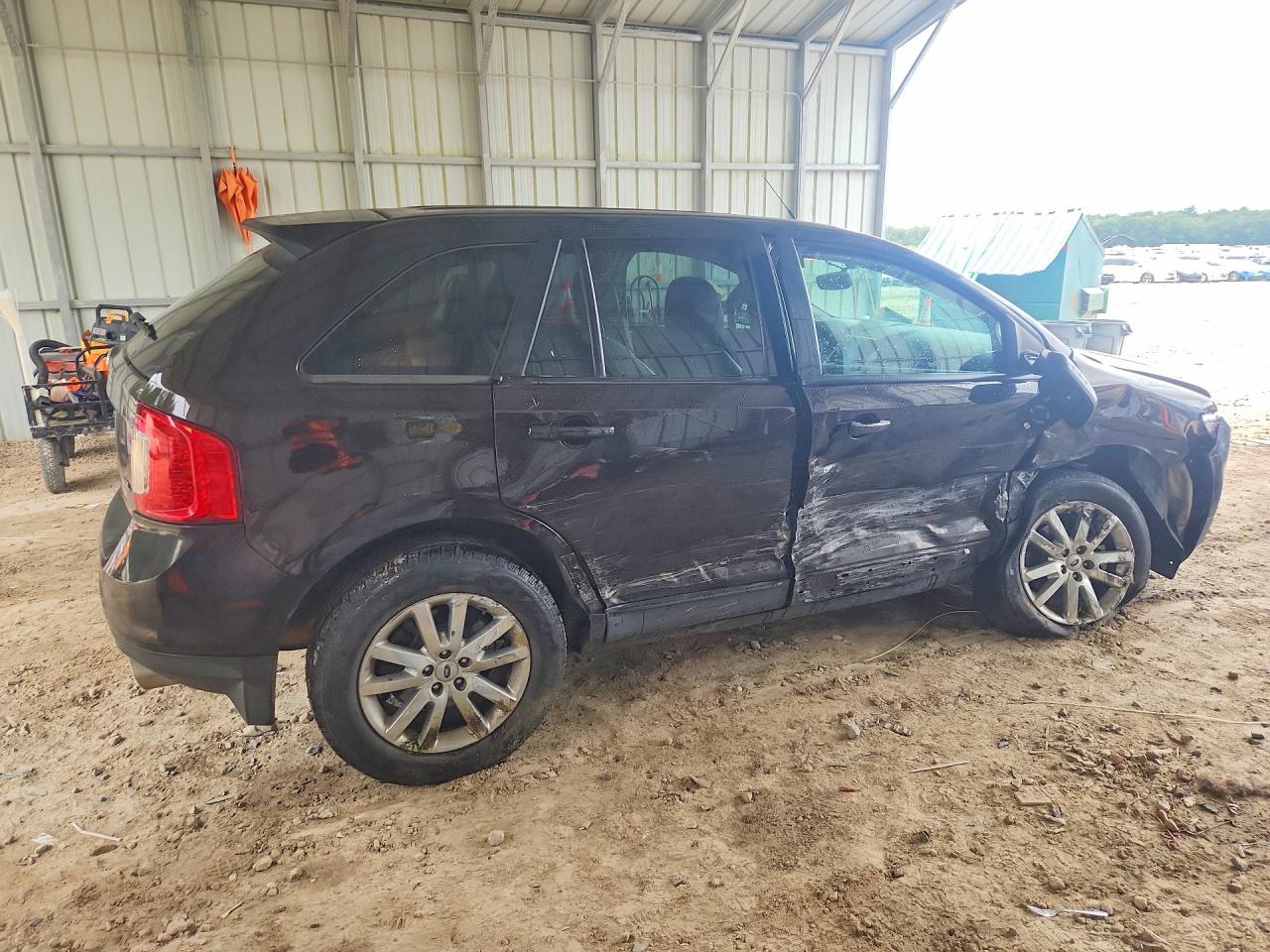 2013 Ford Edge Sel Black vin: 2FMDK3JC9DBC44476