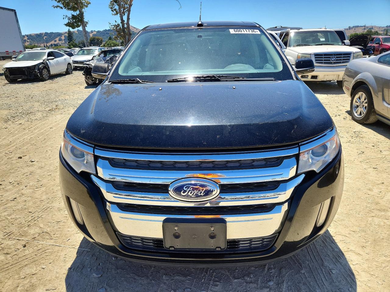 2013 Ford Edge Sel Black vin: 2FMDK3JC9DBC54585