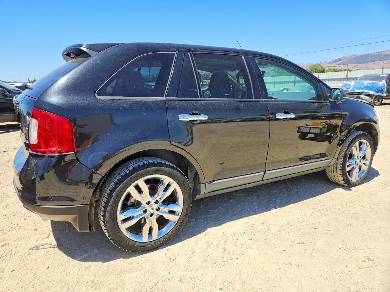 2013 Ford Edge Sel Black vin: 2FMDK3JC9DBC54585