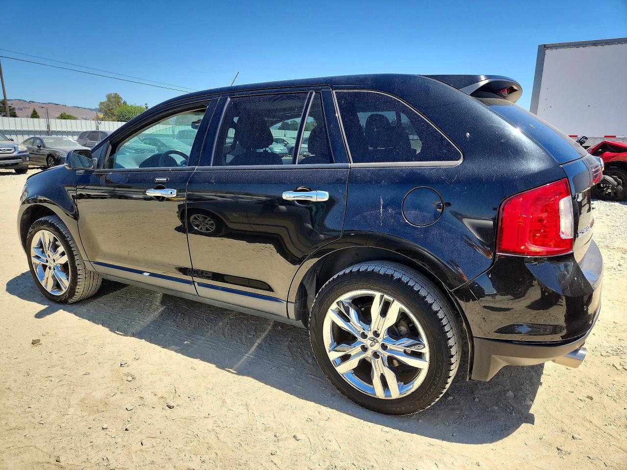 2013 Ford Edge Sel Black vin: 2FMDK3JC9DBC54585