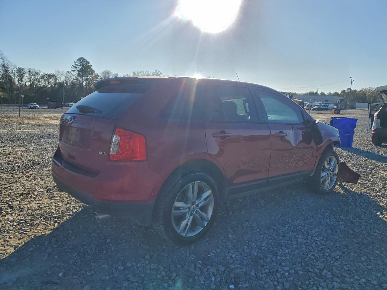 2013 Ford Edge Sel Бордовый vin: 2FMDK3JC9DBC64405