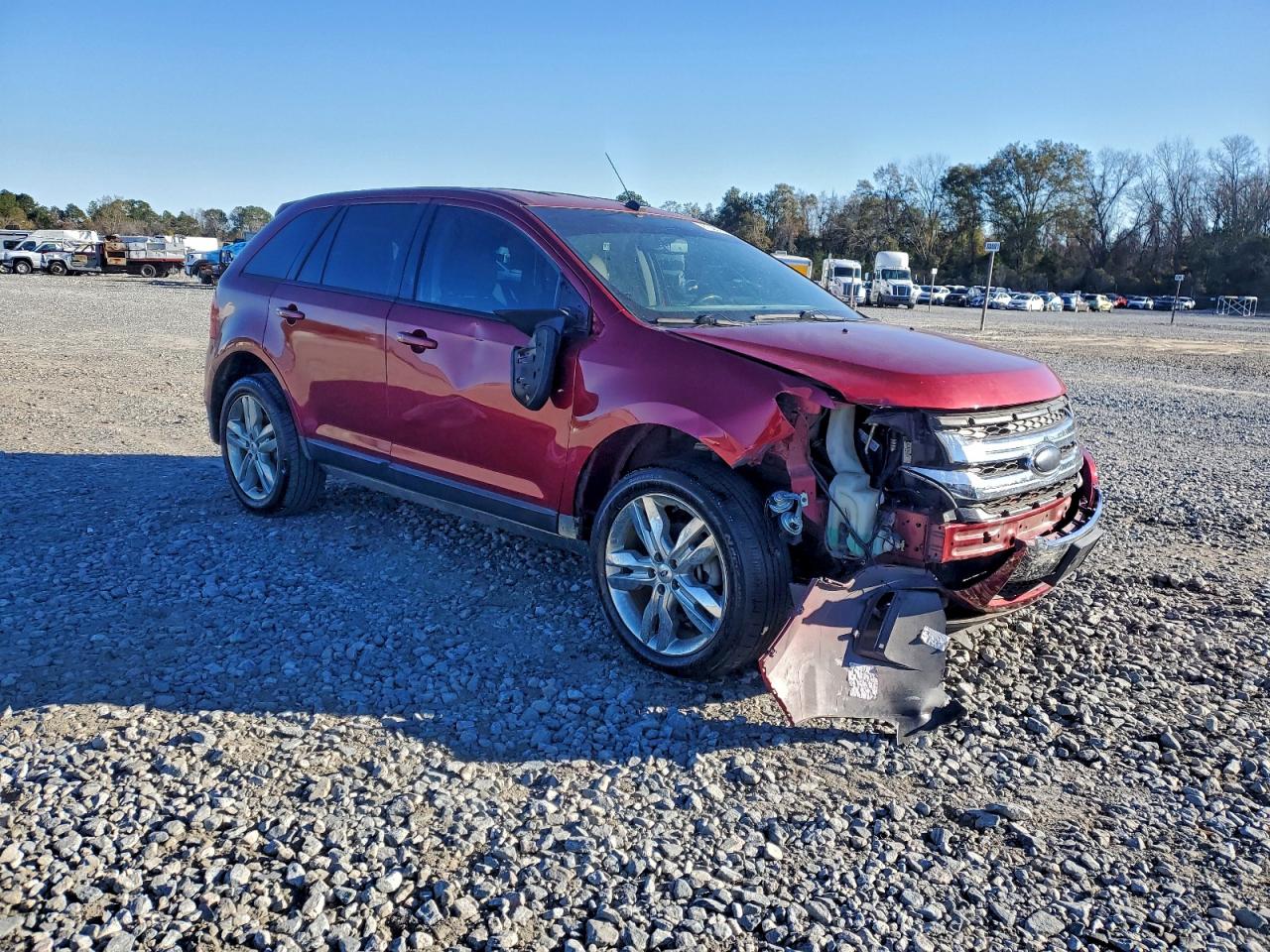 2013 Ford Edge Sel Бордовый vin: 2FMDK3JC9DBC64405