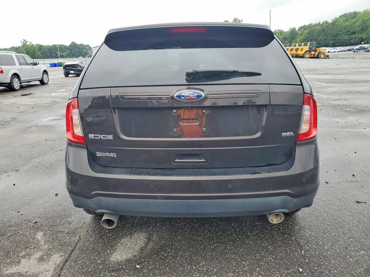 2013 Ford Edge Sel Brown vin: 2FMDK3JC9DBC70091