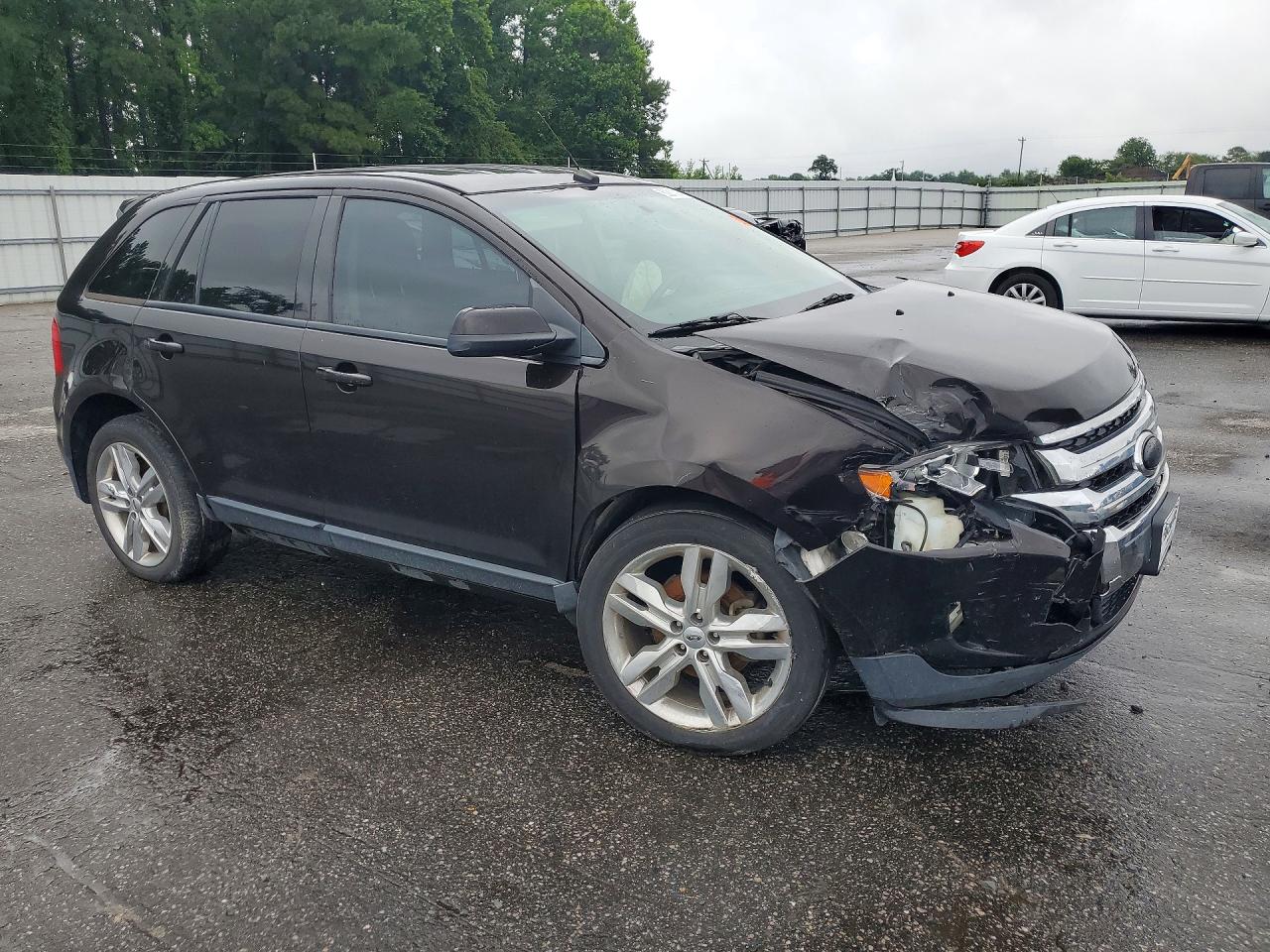 2013 Ford Edge Sel Brown vin: 2FMDK3JC9DBC70091