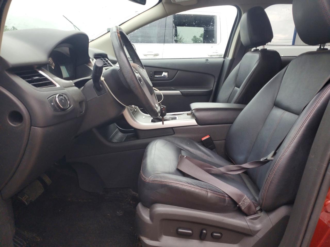 2014 Ford Edge Sel Burgundy vin: 2FMDK3JC9EBA09920