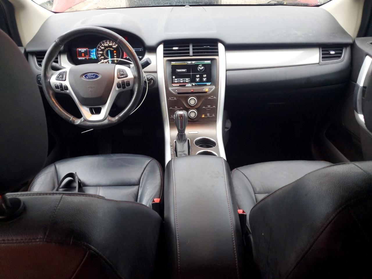2014 Ford Edge Sel Burgundy vin: 2FMDK3JC9EBA09920