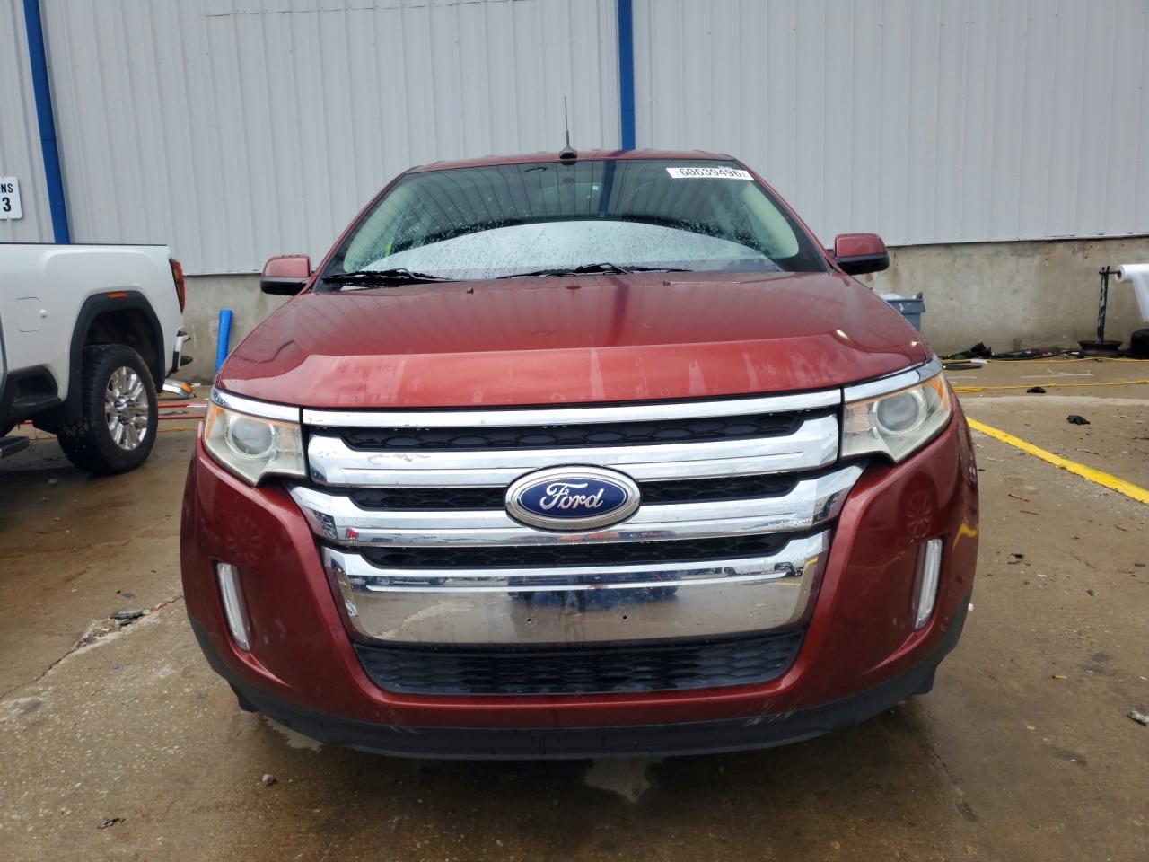 2014 Ford Edge Sel Burgundy vin: 2FMDK3JC9EBA09920