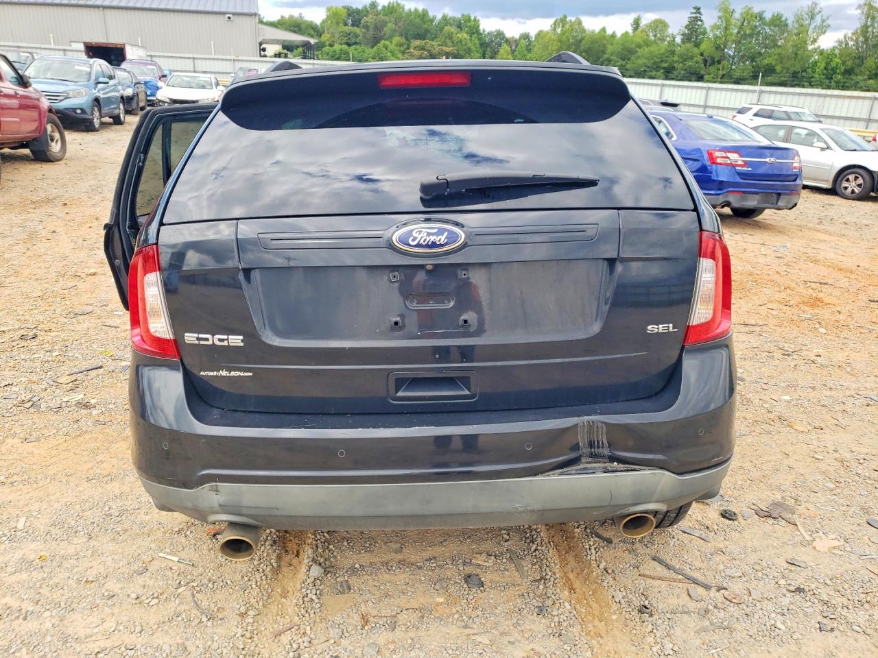 2014 Ford Edge Sel Black vin: 2FMDK3JC9EBA99103