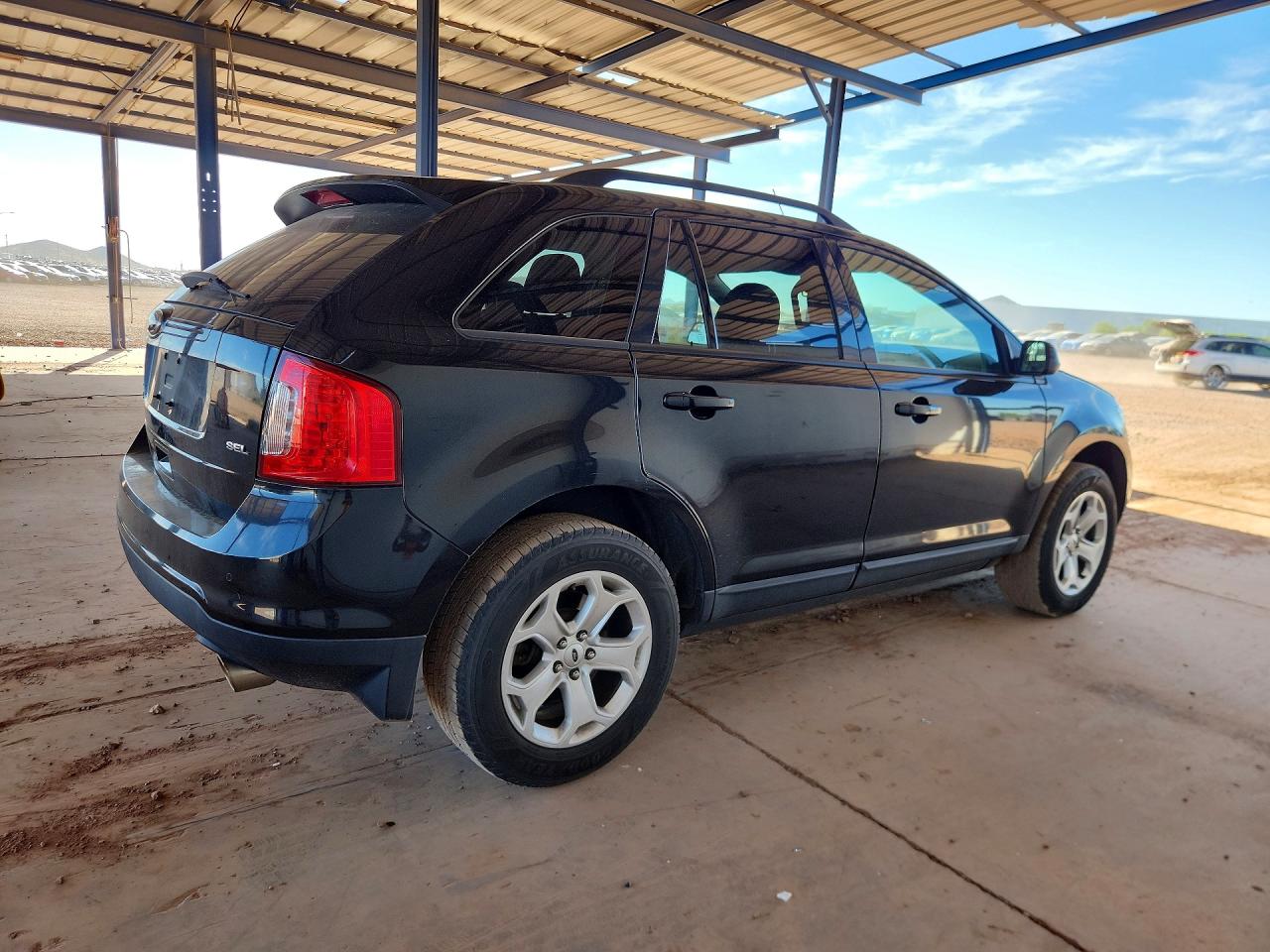 2014 Ford Edge Sel Black vin: 2FMDK3JC9EBB05935