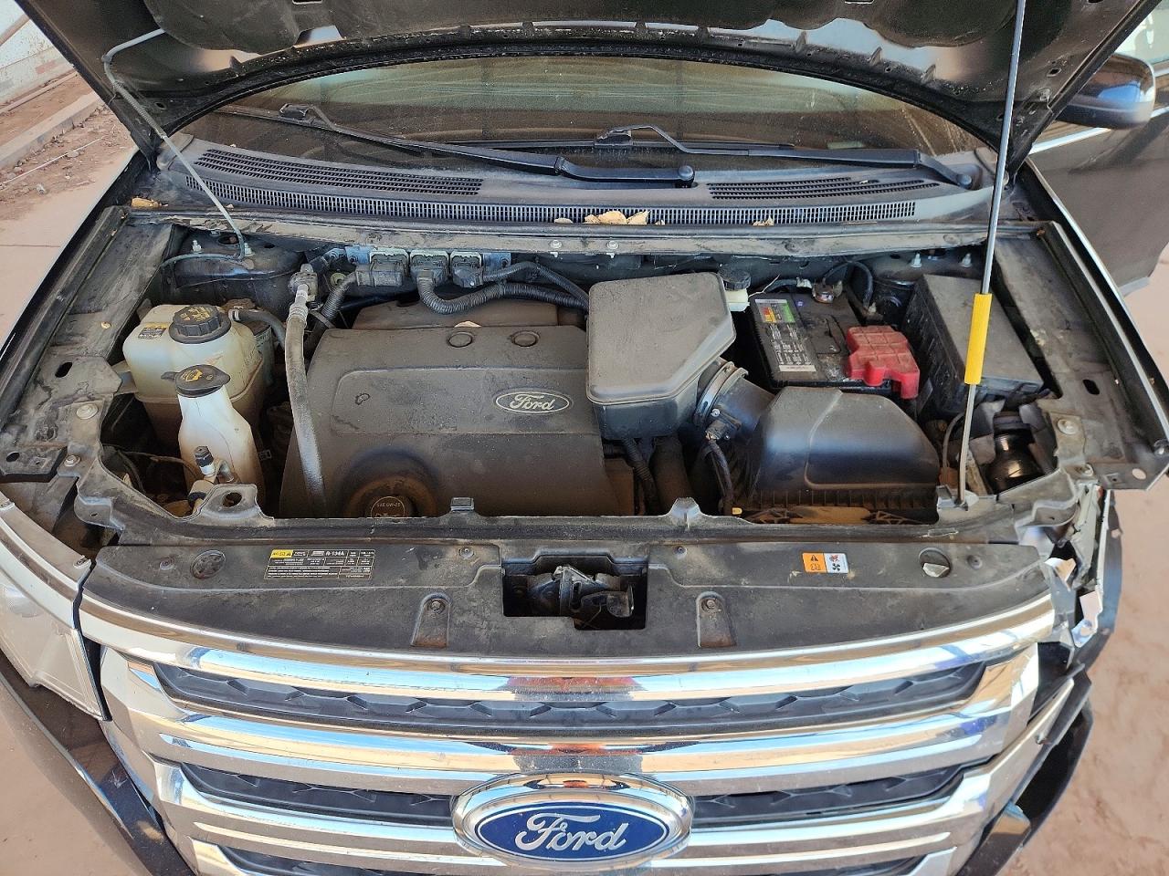 2014 Ford Edge Sel Black vin: 2FMDK3JC9EBB05935