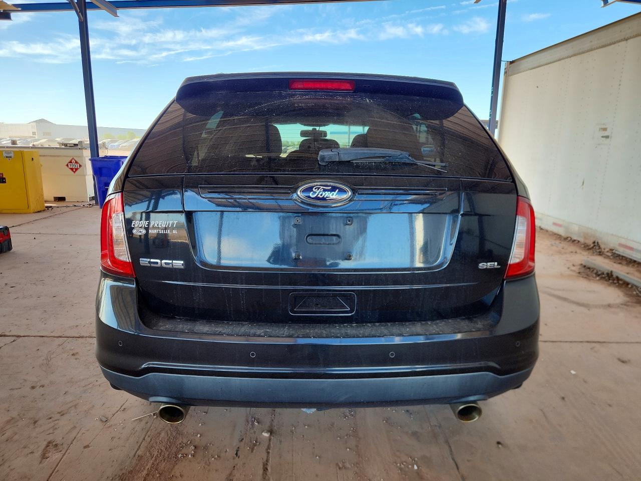 2014 Ford Edge Sel Black vin: 2FMDK3JC9EBB05935