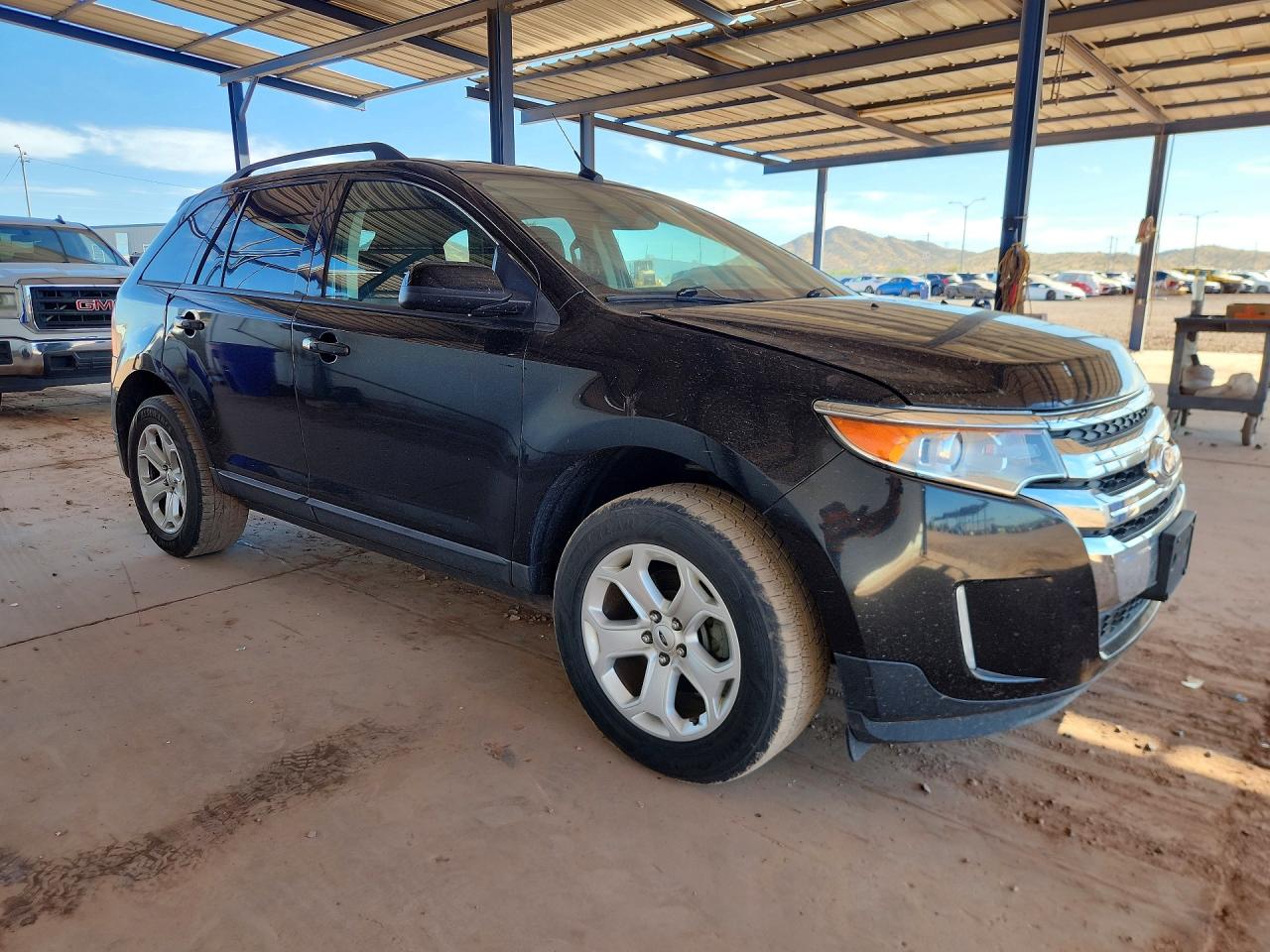 2014 Ford Edge Sel Black vin: 2FMDK3JC9EBB05935