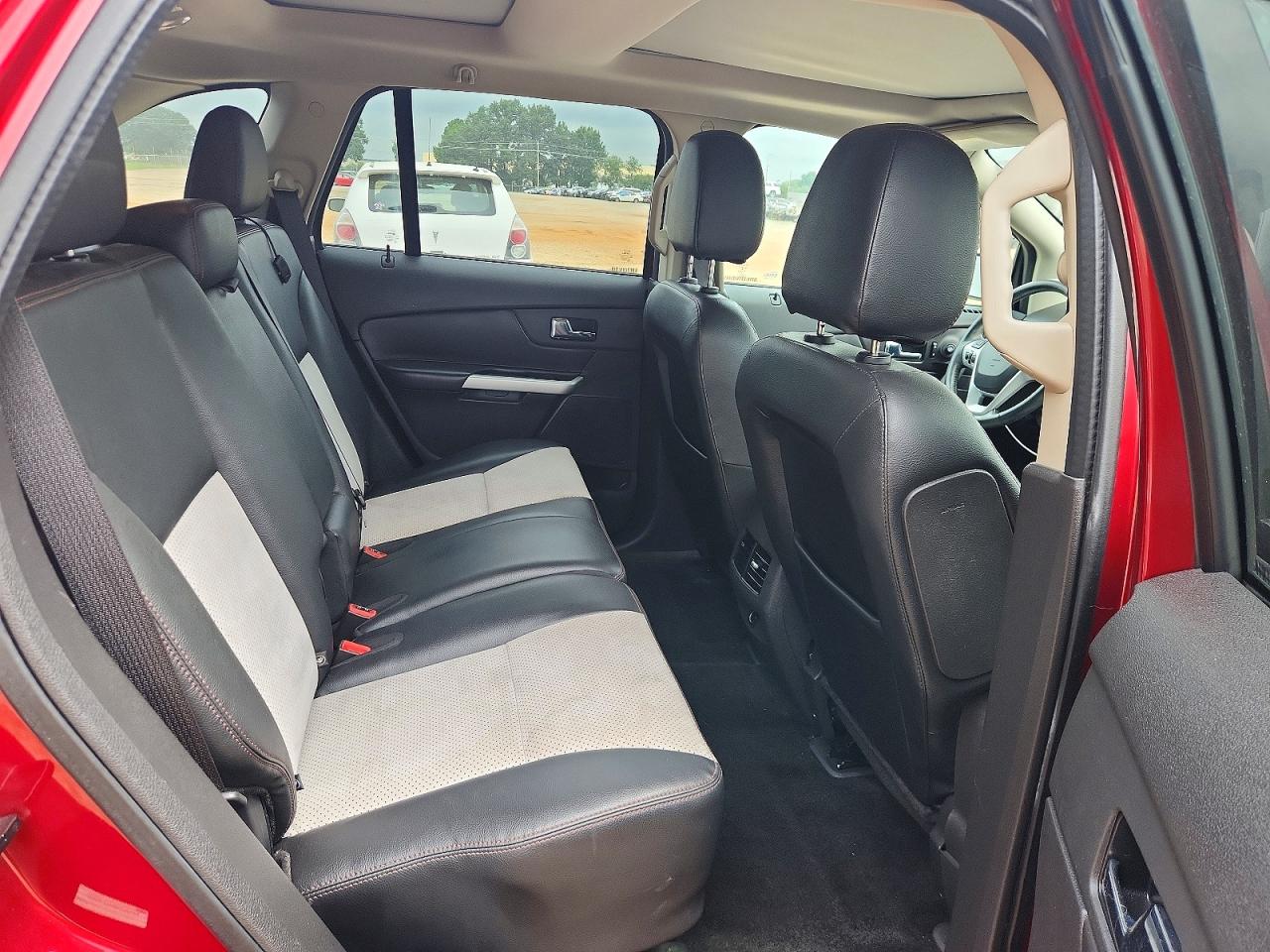 2014 Ford Edge Sel Red vin: 2FMDK3JC9EBB34545