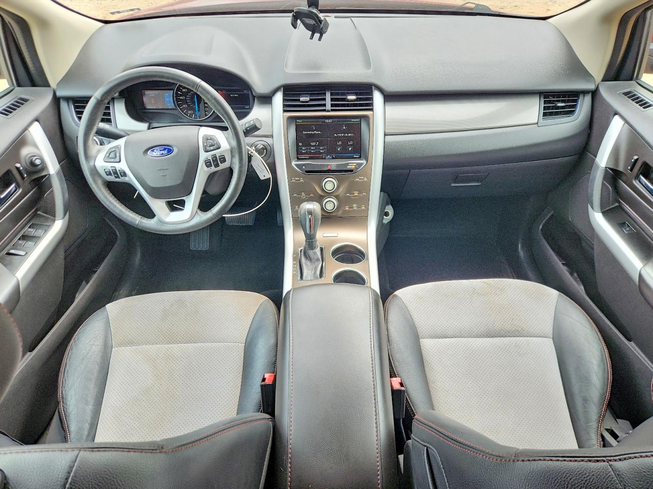 2014 Ford Edge Sel Red vin: 2FMDK3JC9EBB34545