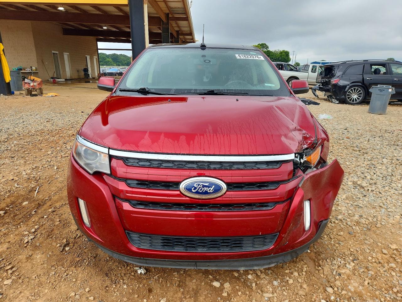 2014 Ford Edge Sel Red vin: 2FMDK3JC9EBB34545