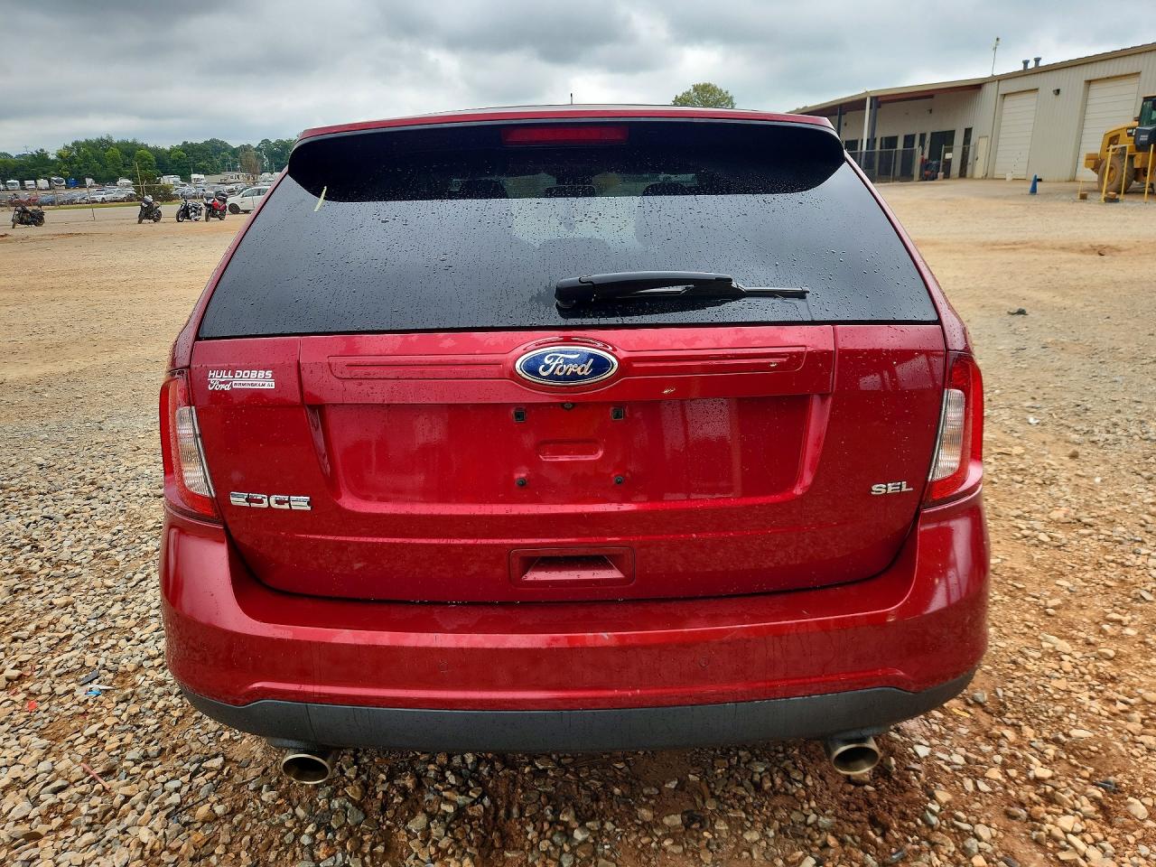 2014 Ford Edge Sel Red vin: 2FMDK3JC9EBB34545