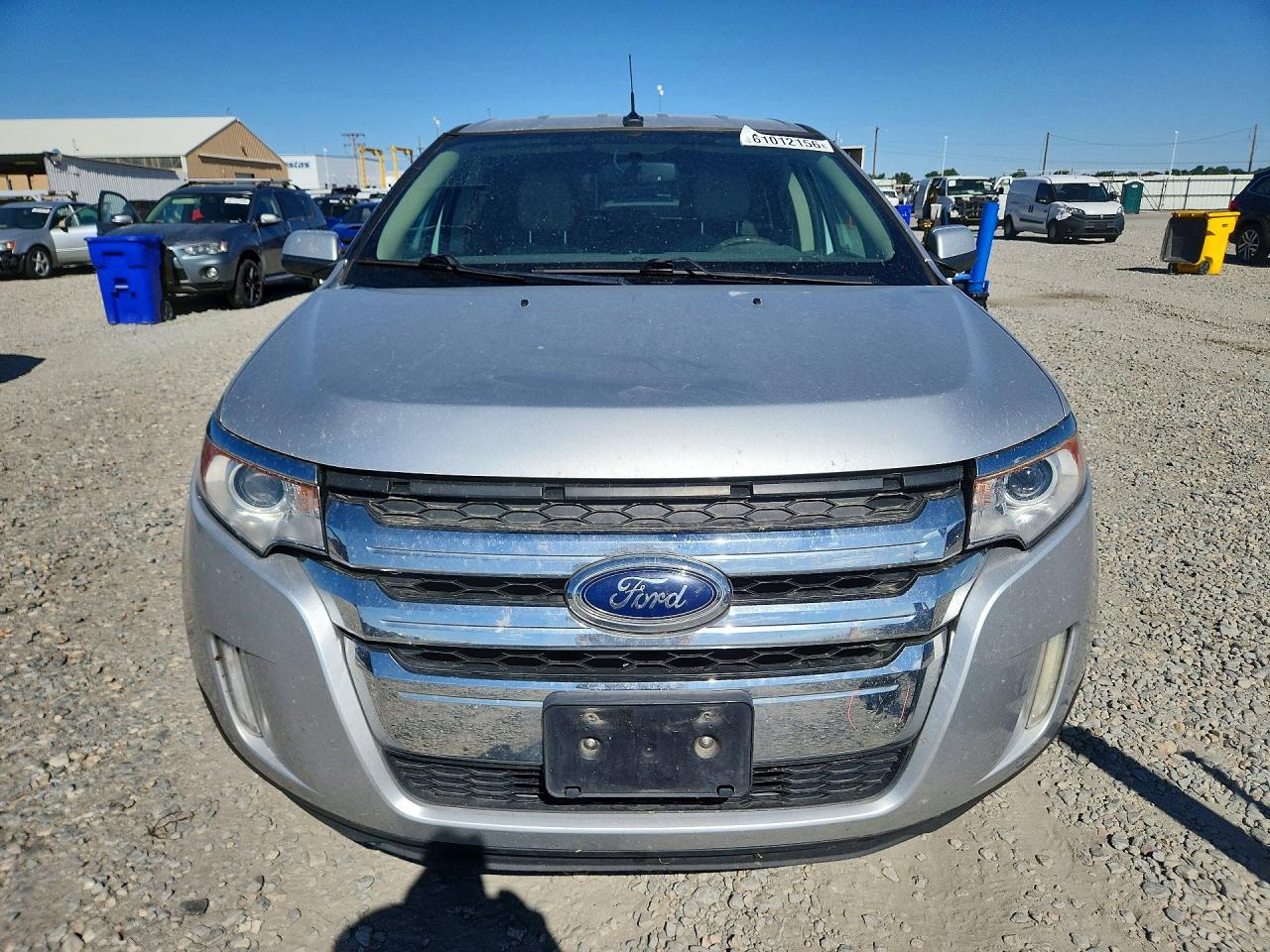 2014 Ford Edge Sel Silver vin: 2FMDK3JC9EBB47263