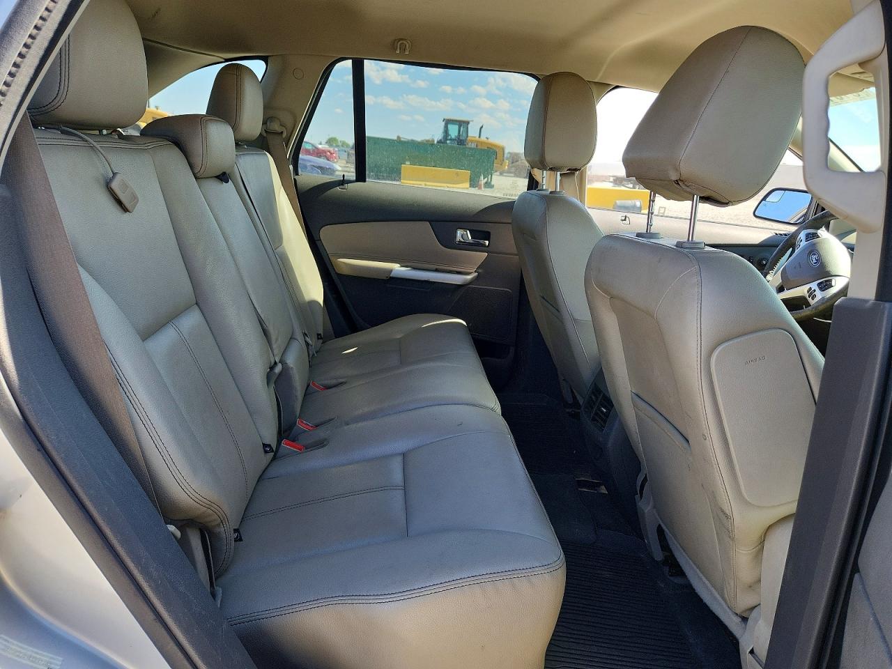 2014 Ford Edge Sel Silver vin: 2FMDK3JC9EBB47263