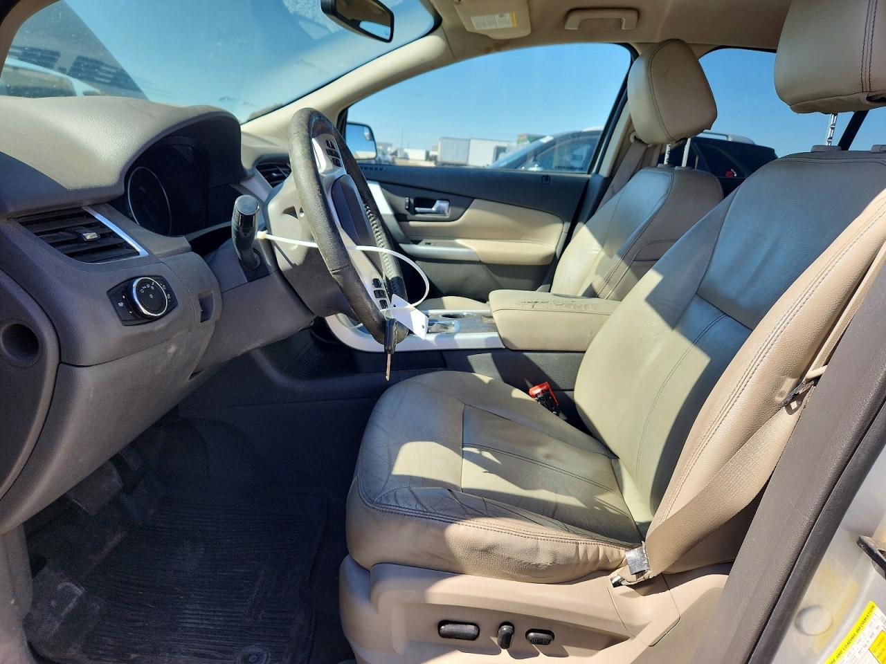 2014 Ford Edge Sel Silver vin: 2FMDK3JC9EBB47263