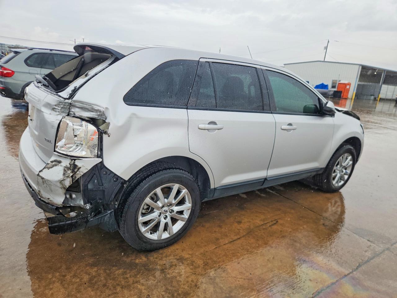 2014 Ford Edge Sel Silver vin: 2FMDK3JC9EBB54567