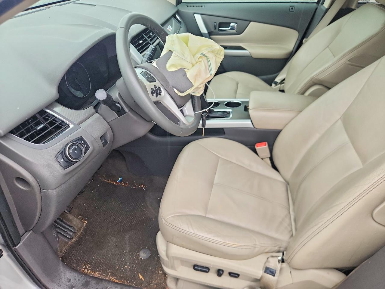 2014 Ford Edge Sel Silver vin: 2FMDK3JC9EBB54567