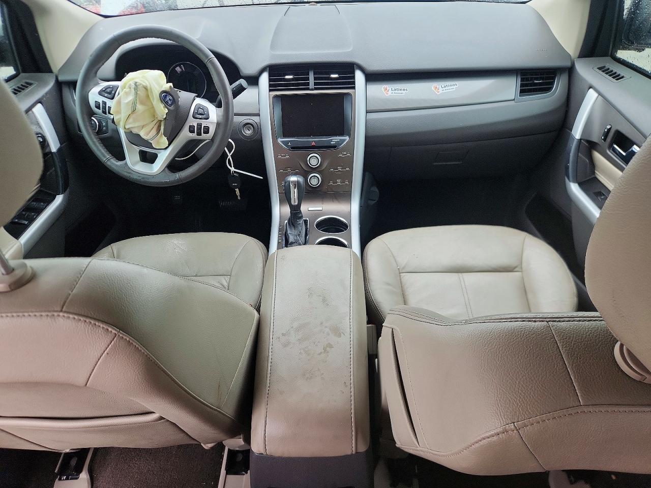 2014 Ford Edge Sel Silver vin: 2FMDK3JC9EBB54567