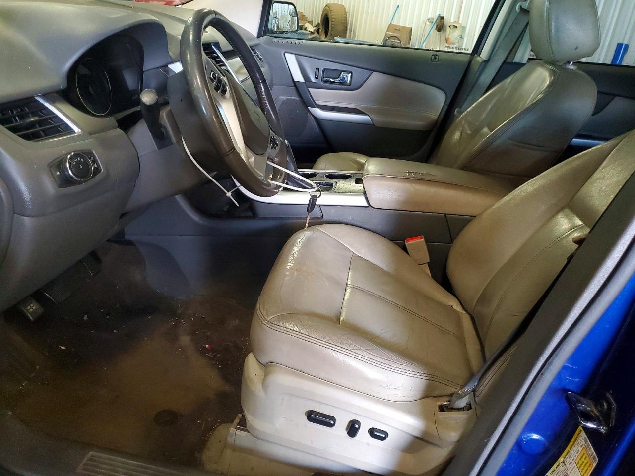 2014 Ford Edge Sel Blue vin: 2FMDK3JC9EBB72843