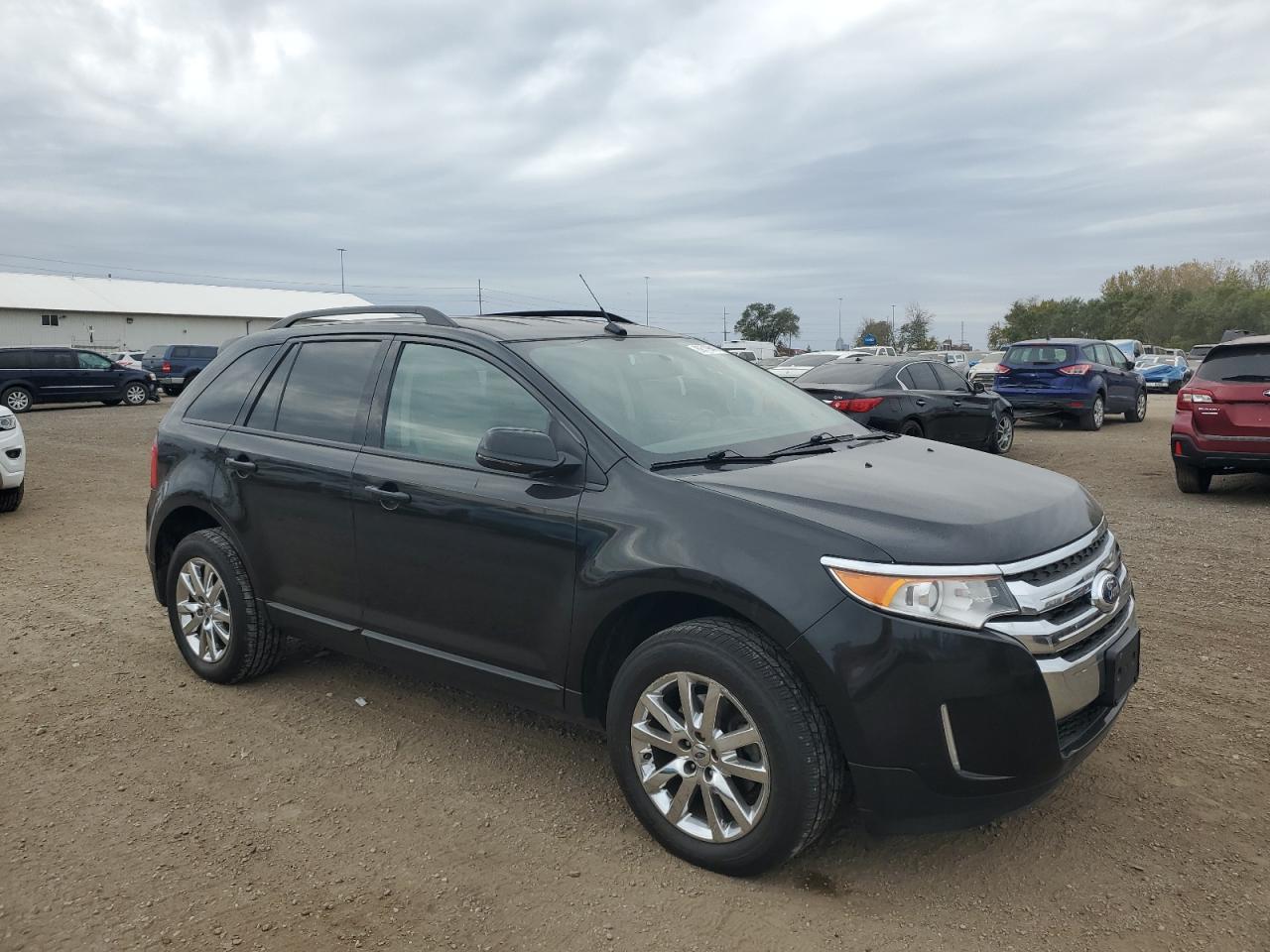 2014 Ford Edge Sel Black vin: 2FMDK3JC9EBB81767