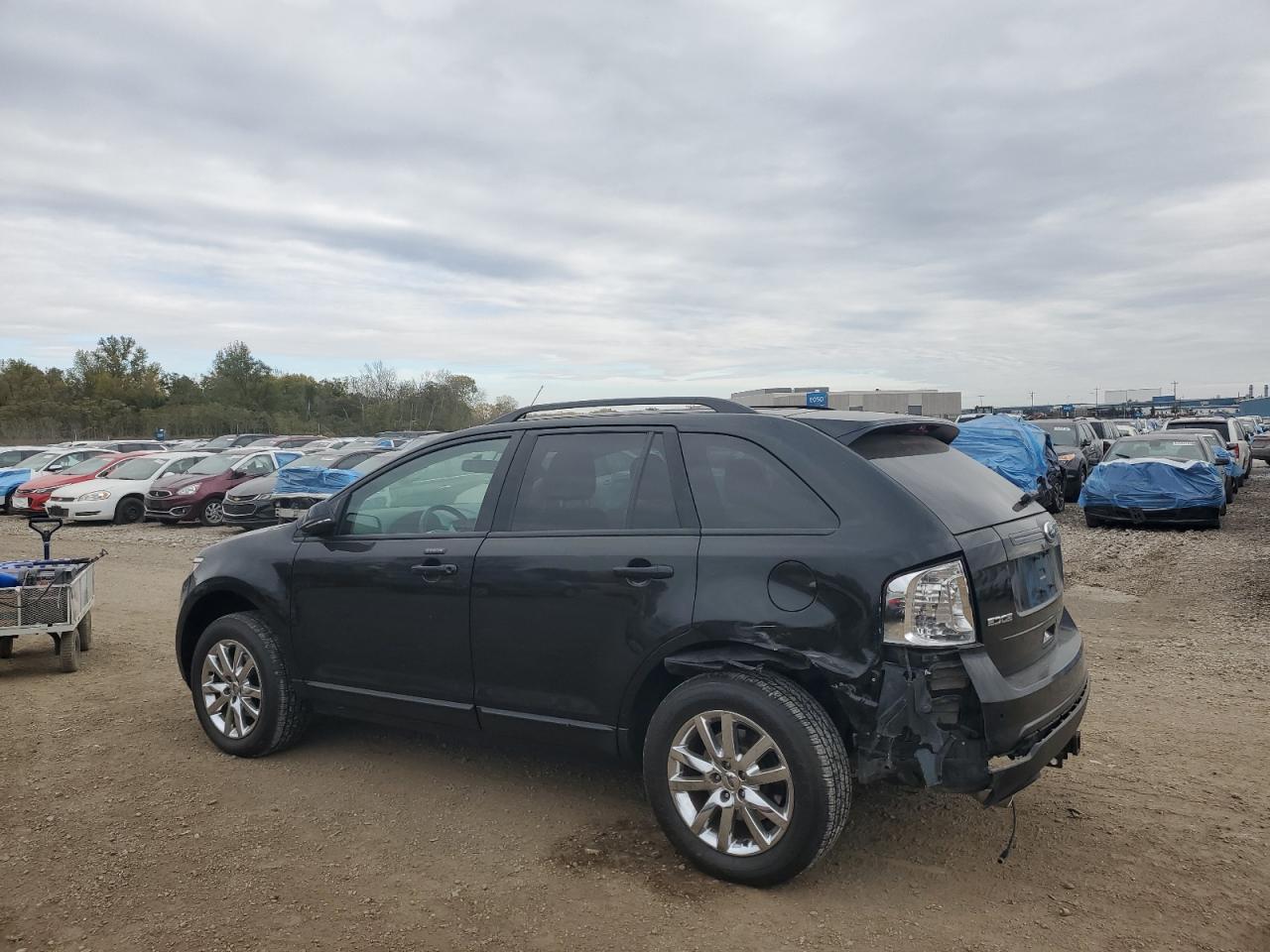 2014 Ford Edge Sel Black vin: 2FMDK3JC9EBB81767