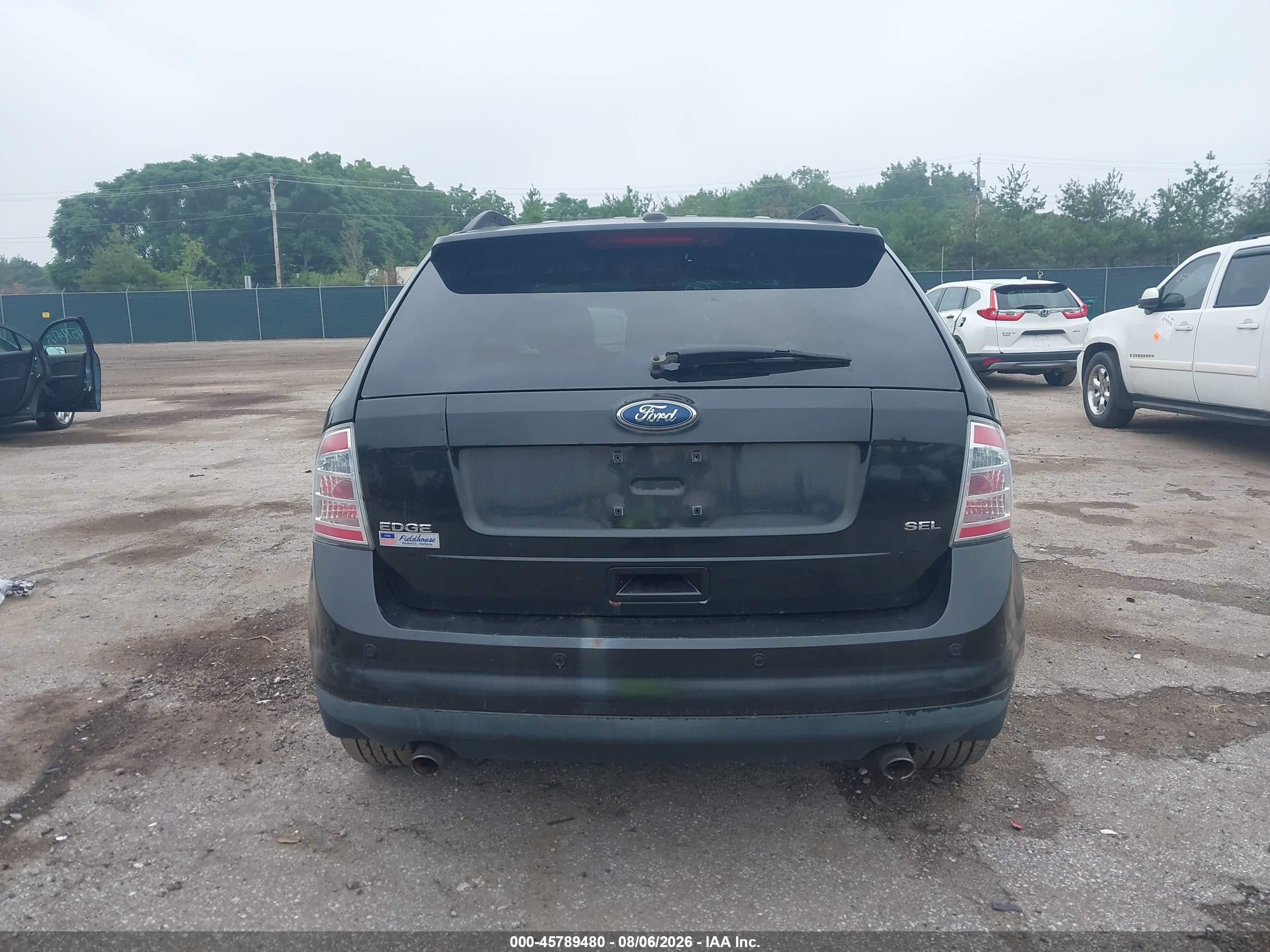 2010 Ford Edge Sel Black vin: 2FMDK3JCXABA07863