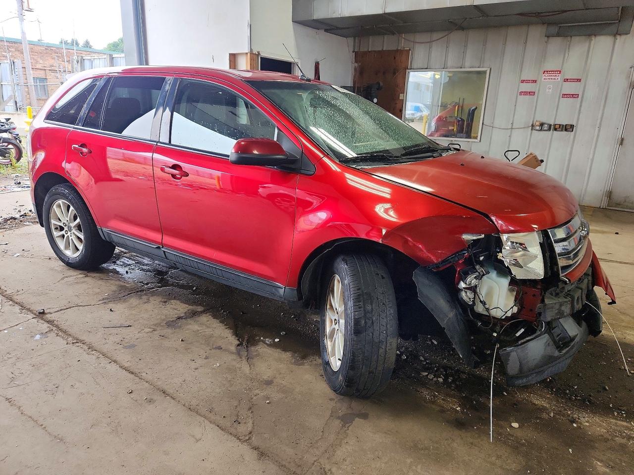 2010 Ford Edge Sel Красный vin: 2FMDK3JCXABA35548