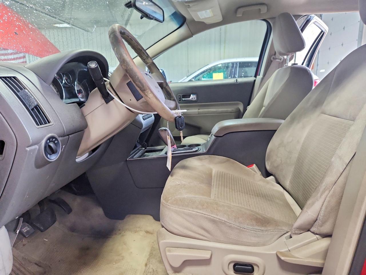 2010 Ford Edge Sel Красный vin: 2FMDK3JCXABA35548