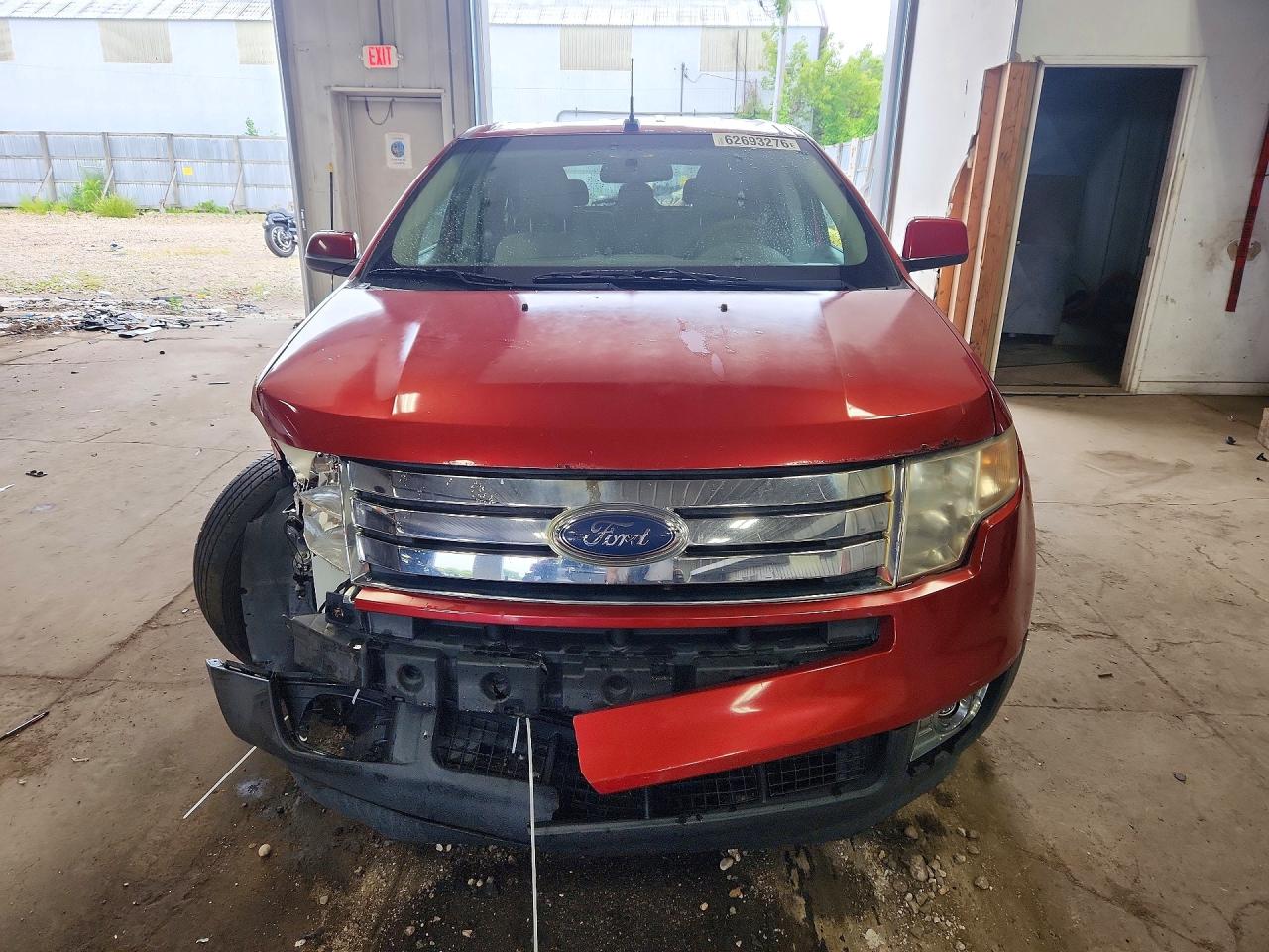 2010 Ford Edge Sel Красный vin: 2FMDK3JCXABA35548