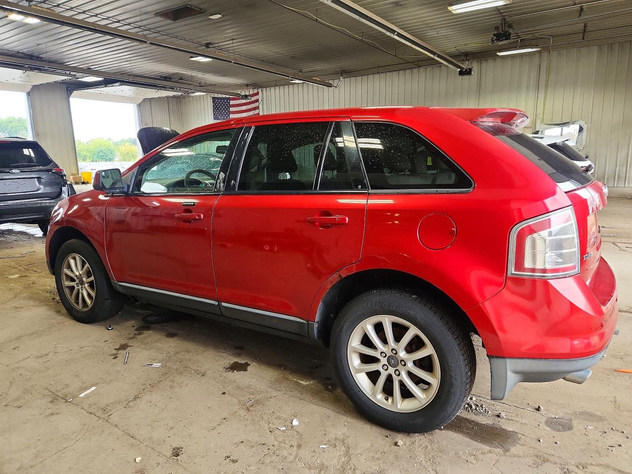 2010 Ford Edge Sel Красный vin: 2FMDK3JCXABA35548