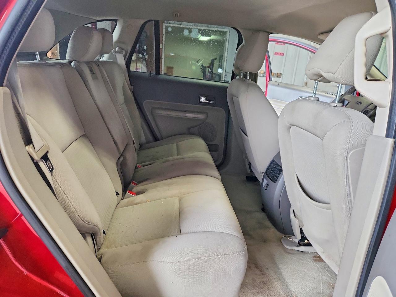 2010 Ford Edge Sel Красный vin: 2FMDK3JCXABA35548