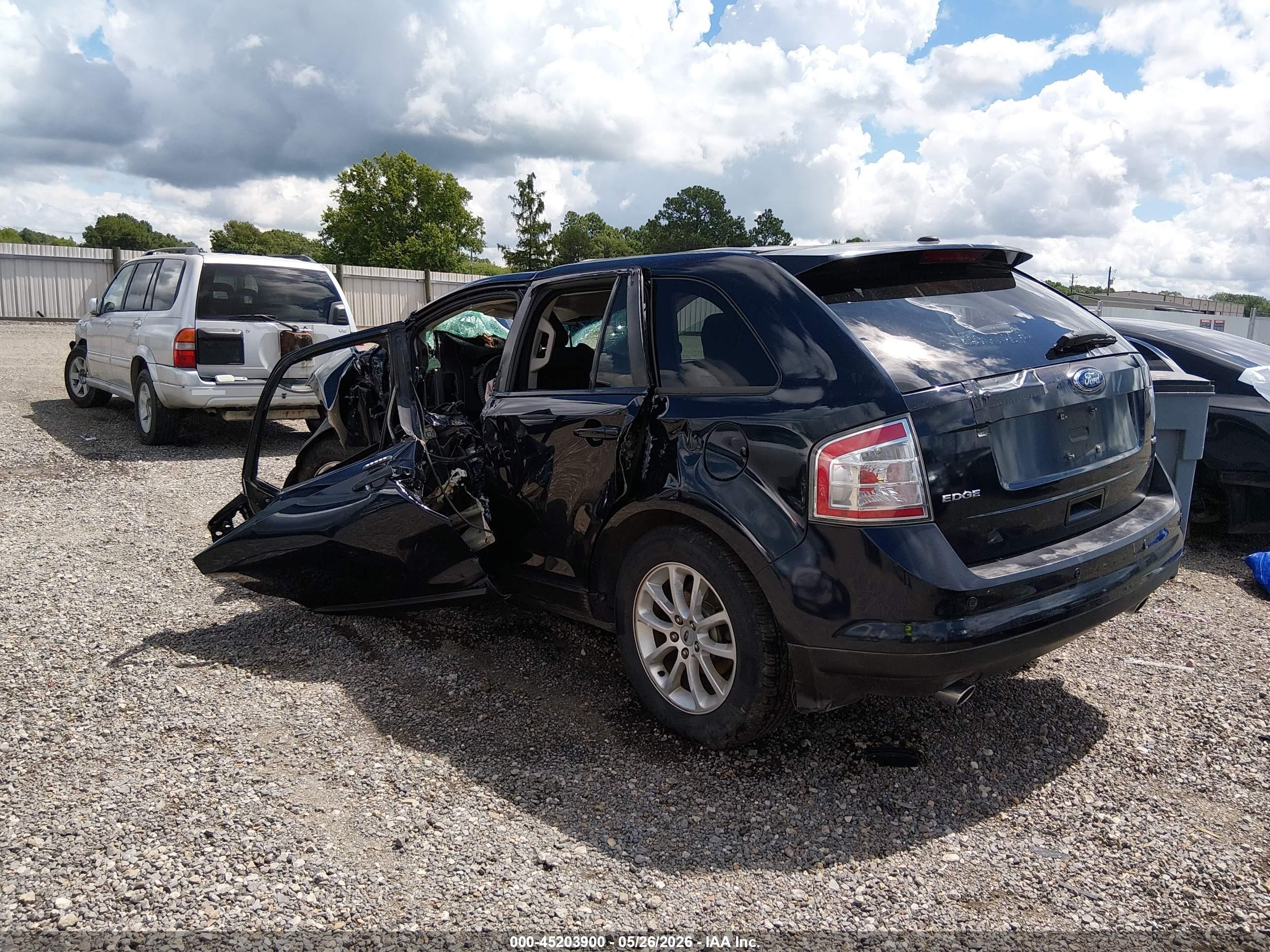 2010 Ford Edge Sel Blue vin: 2FMDK3JCXABA36618