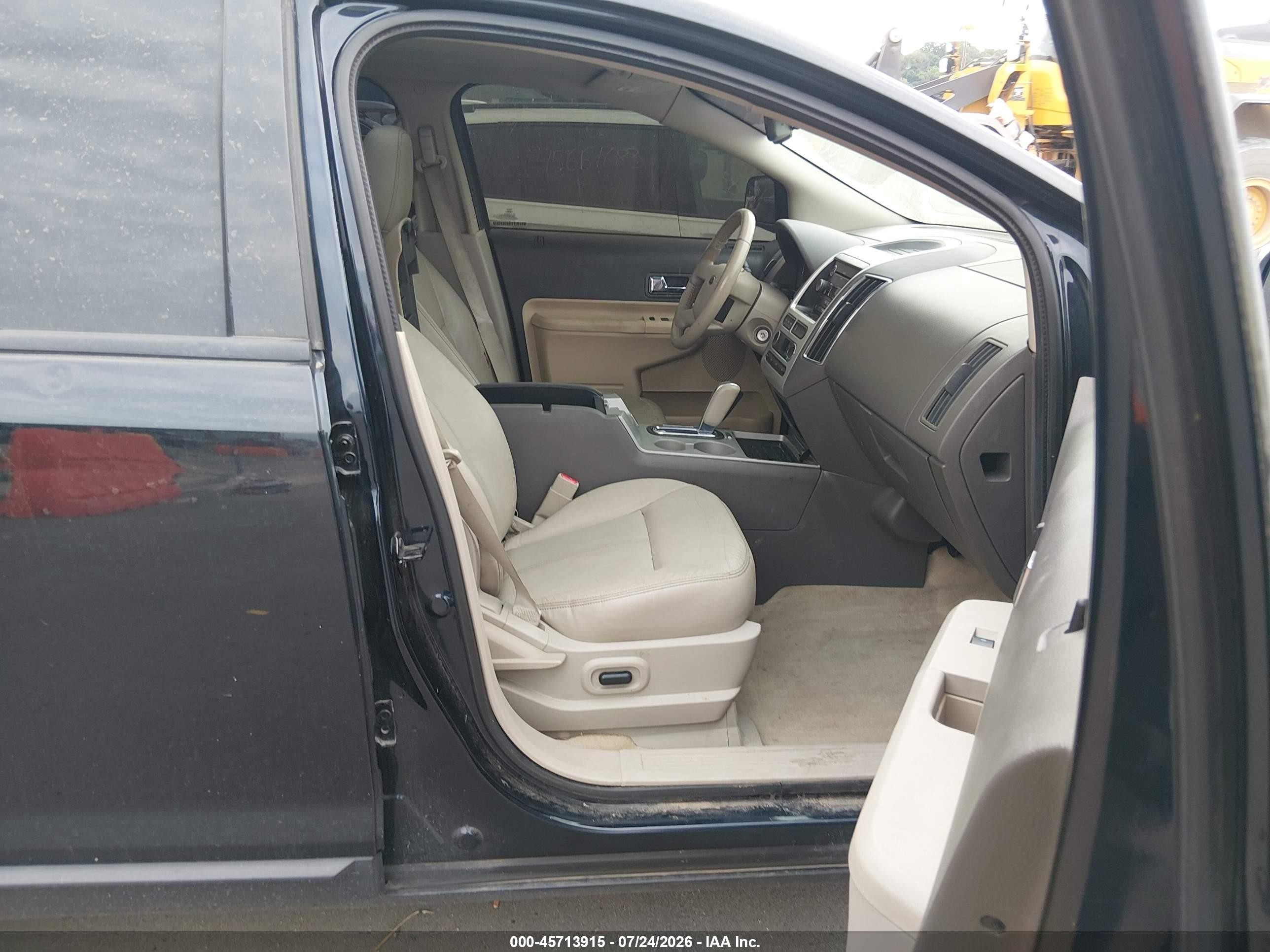 2010 Ford Edge Sel Black vin: 2FMDK3JCXABA40782