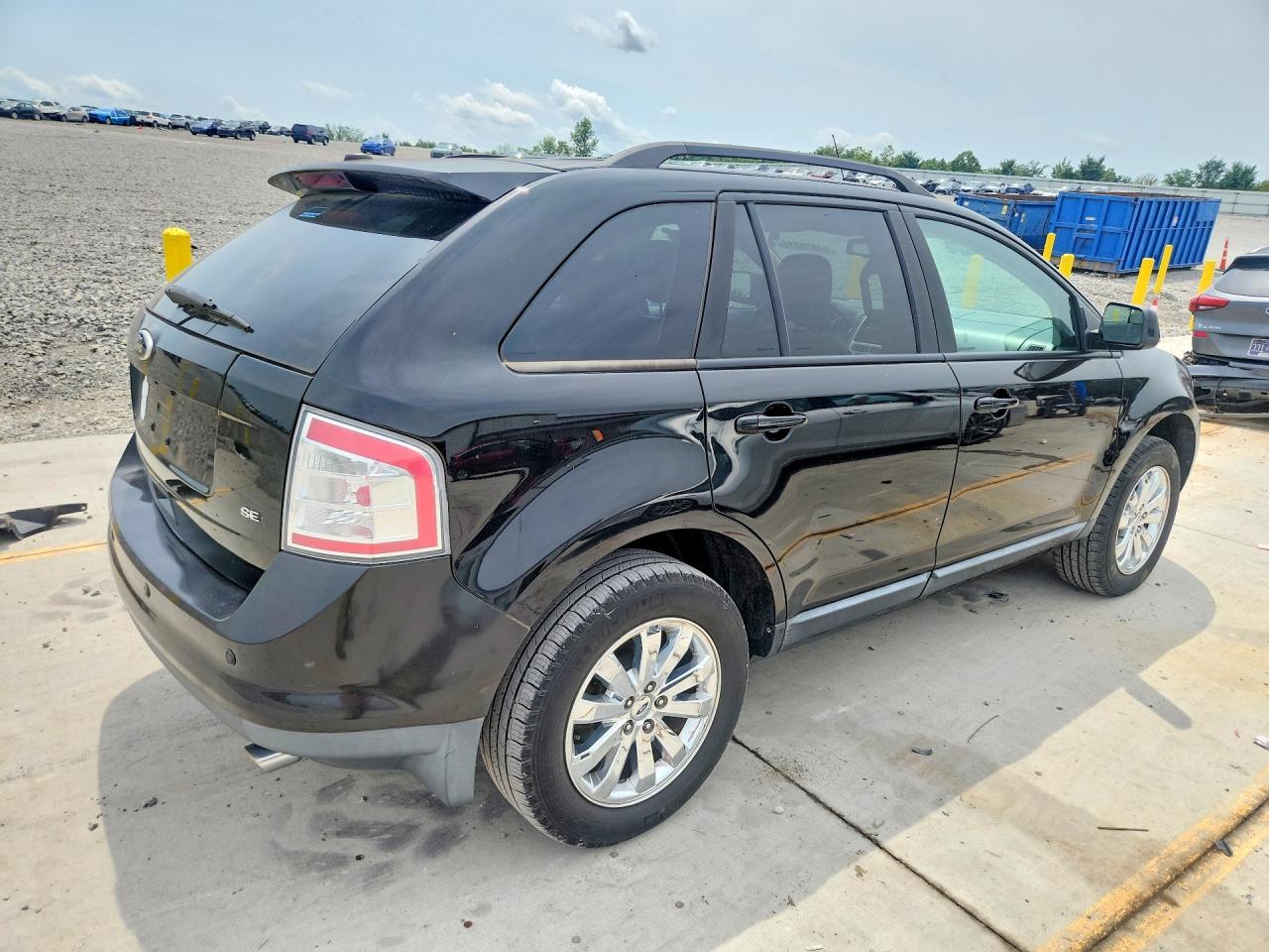 2010 Ford Edge Sel Black vin: 2FMDK3JCXABB74160