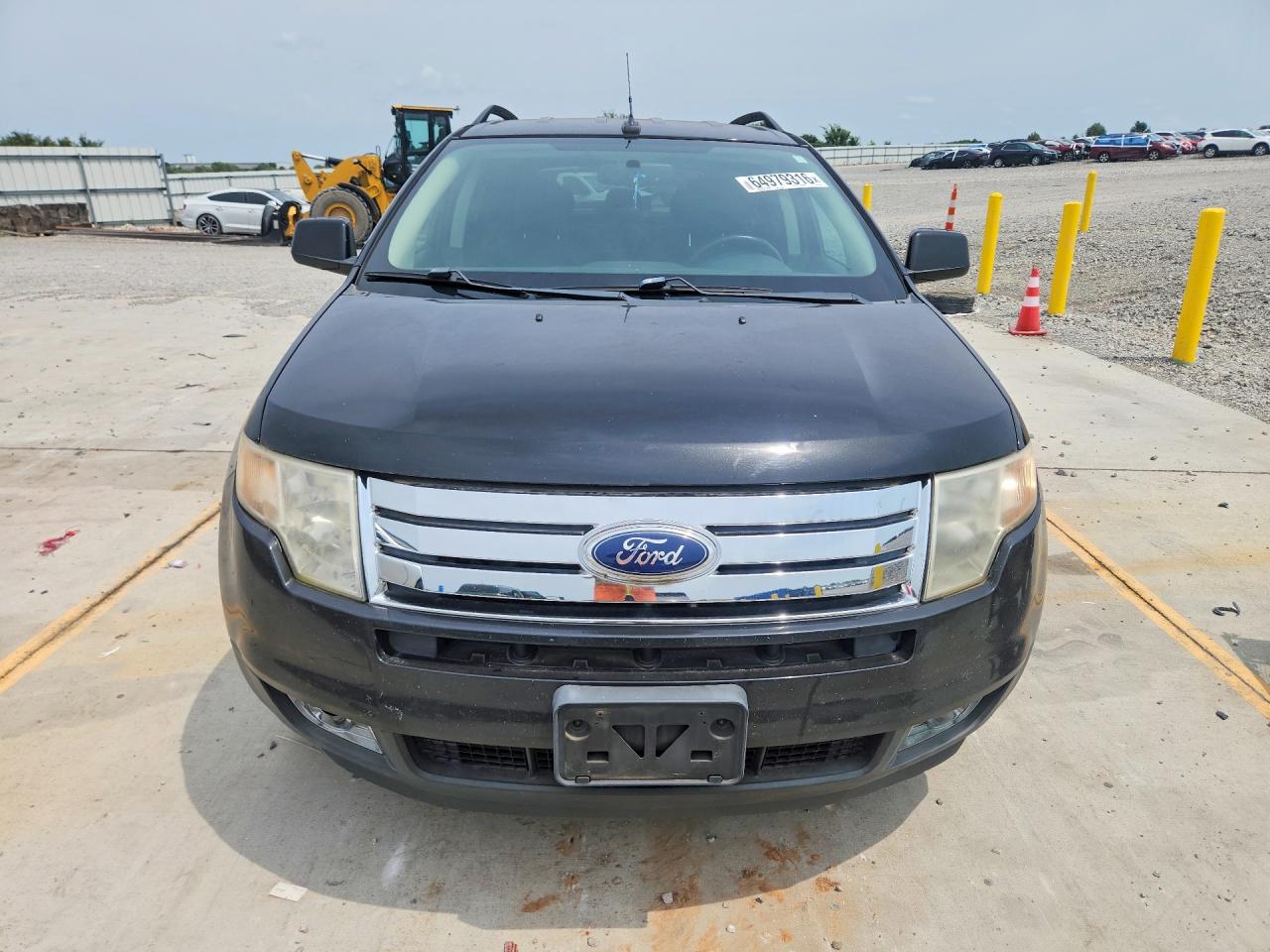 2010 Ford Edge Sel Black vin: 2FMDK3JCXABB74160